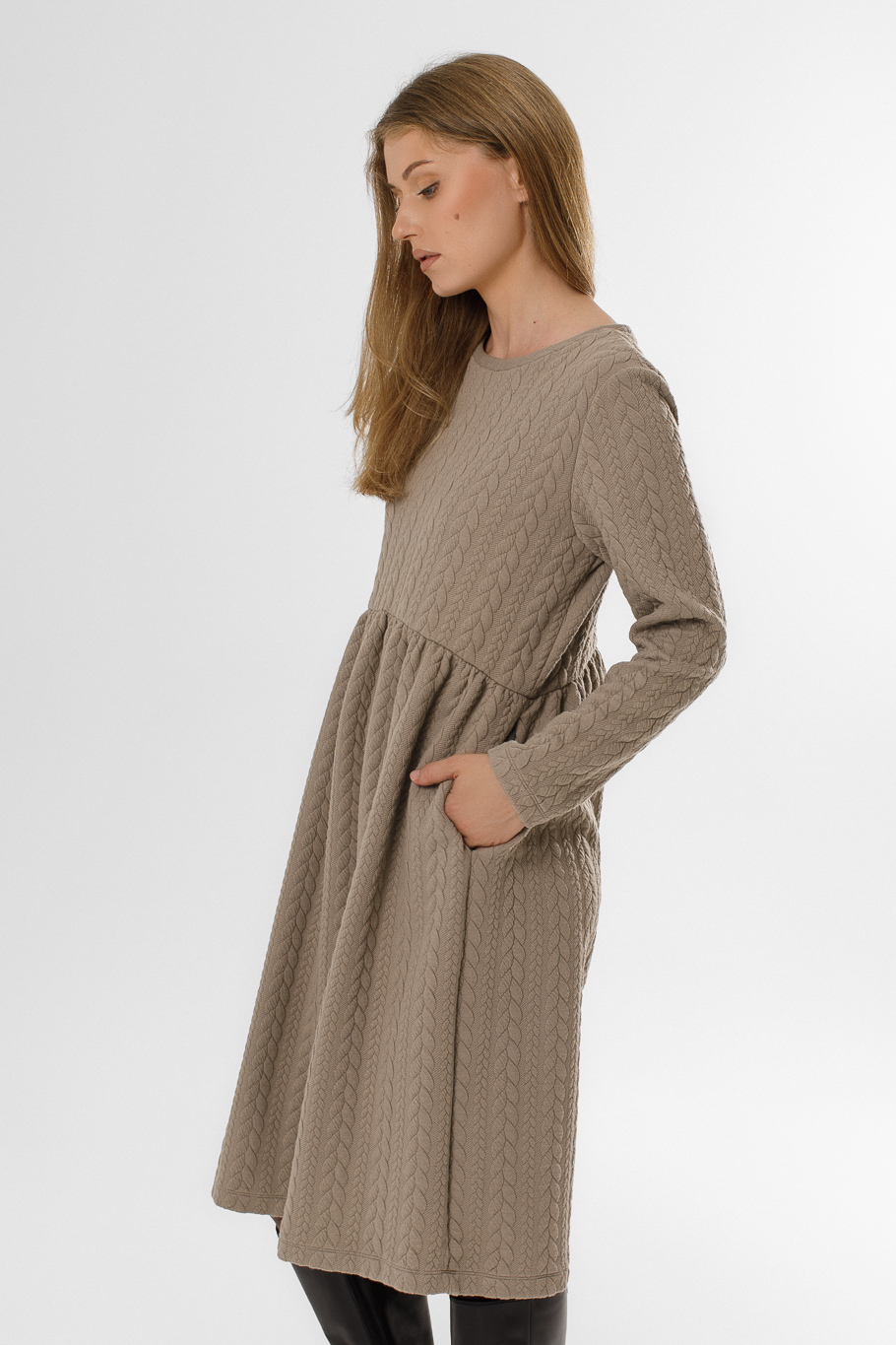 SULA CAPPUCCINO dress - Image 4