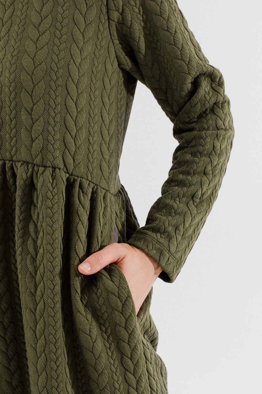 SULA GREEN dress - Image 5