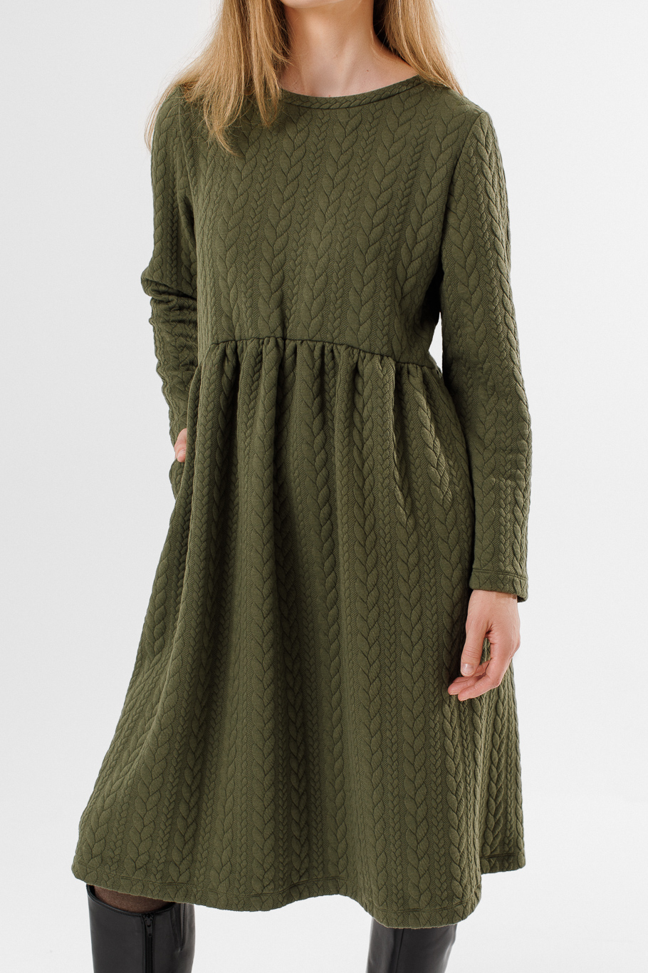 SULA GREEN dress - Image 2